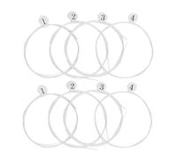 8pcs Nylon Ukulele Strings Set for Replacement, Bright Tone