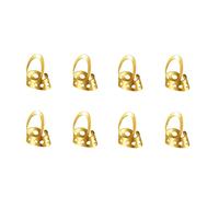 8pcs Open Design Adjustable Stainless Steel Fingerpicks Acoustic Guitar Banjo Finge Picks Stringed Musical Instrument Accessory
