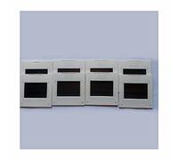 8PCS Optical Interference Diffraction Kit Fringe Moire Kit Grating Optical Instrument Hand-held Corrugated Simulation Sheet