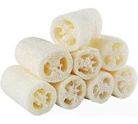 8pcs Organic Loofah Sponge Natural Loofah Sponge Organic Luffa Organic Sponge Bath for Shower Scrubbing and Kitchen Cleaning(6 * 10cm)