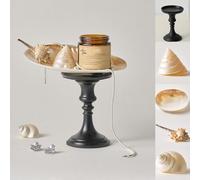 8PCS Original Design Natura Shells and Trays Photography Props Set, Jewelry Photoshoot Prop, Decorative Props for Photo Small Product