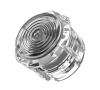 8pcs Original Gamerfinger HBFS-30 30mm Mechanical Buttons with Cherry MX speed sivler for Arcade Controller Box (8pcs HBFS-30-Buckle Clear)