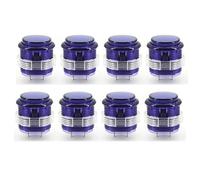 8Pcs Original Korean Crown 30mm Silent 203C-S Push Button Arcade Cherry Switch DIY Joystick PC PS3 HITBOX Fighting Game (Purple)