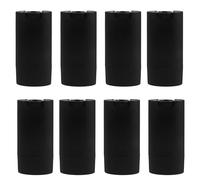 8pcs Oval Empty Deodorant Stick 50g Plastic Refillable Balm Tube