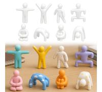 8pcs Paintable Meccha Chameleon 3D Printed PLA Miniatures Multi Poses