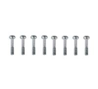 8Pcs PC Computer Case Cooling Fan Screws Tapping Screw Fan Mount Screws Long Short Screws Replacement 2cm/3cm
