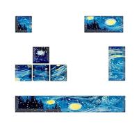 8Pcs Personalizeds Keycaps 5Side Dyes-SUB 6.25u SpaceBar Original Profile For Gaming Mechanical Keyboards PBT Keycaps With Directional