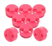 8pcs Pink Rubber Violin Mute Claw Style round Practice | Home Practice, Noise Reduction, Precision Fit Design, Protects Violin Strings, for Players at Skill Level