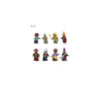 8PCS Plants vs. Zombies Series Bucket Cowboy Roadblock Zombie Toy