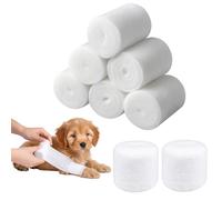 8PCS Plaster Cast Padding, Rolls of Cotton Wool Roll for Modelling, Bandage Cast Use with Plaster Cloth Gauze for Wrap Bandage Art, for Painting, Decoration, DIY Projects Craft (5cm X 2.7m)