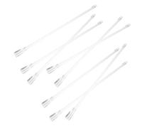 8pcs Plastic Blind Opener Blinds Replacement Rods White for Vertical