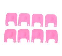 8pcs Plastic Cage Clips for Pet Fence Securing Edges Pink Pp