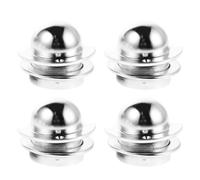 8pcs Plastic Foosball Entry Cup, Silver PP Replacement | Scoring Hole Sleeve for Home or Commercial Use, Precise Goal Indication, Effortless Installation