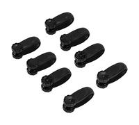 8PCS Plastic Hand Pressure Tool -Acupression -Clamation/Support for Migraine Prevent and Strengthen The Appropriate Immune for All Age Groups (Black)