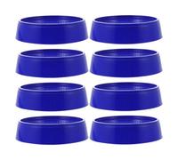 8pcs Plastic Pigeon Hatching Bowls Blue Nesting Bowl