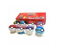 8Pcs Pokeball Ball set Pokemon GO Action Figures Christmas Toy Gift