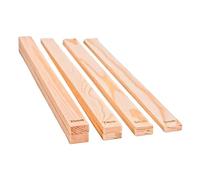 8Pcs Pottery Teaching Rolling Mud Stick Guide 3/5/7/10MM Rolling Pin Guides Wood Rolling Pin Guides Sticks Set