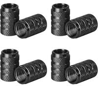 8PCS Premium Car Tyre Valve Stem Caps Universal Anti-Rust Airtight Dust Proof Protection Compatible with Mazda 3 Stufenheck Typ BP ab Bj.2019 for Car Motorbike,Trucks, Bike,SUV.,A