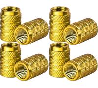 8PCS Premium Car Tyre Valve Stem Caps Universal Anti-Rust Airtight Dust Proof Protection Compatible with BMW 3er / Limousine (Typ G20 ab Bj.2019) for Car Motorbike,Trucks, Bike,SUV.,E