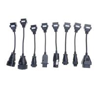 8Pcs Professional Car High Durability Adapter Cables Converter Cord for Commercial Vehicle Computer Systems Adapter Cable for Truck