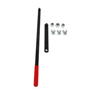 8Pcs Professional Serpentine Belt Tool Set, Carbon Steel Universal Car Repair Tool, Serpentine Belt Wrench Kit with 15mm 16mm 18mm Sockets and 13mm 14mm 15mm Fishtail Wrenches for