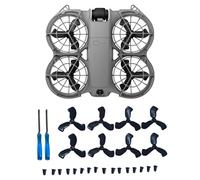 8Pcs Propellers Compatible with DJI Neo 2 Accessories - Plastic Replacement Propeller Blades, Lightweight Quiet Low-Noise Design, Durable Flexible Drone Spare Parts Including Screws and Screwdriver