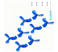 8Pcs Propellers for DJI NEO 2, Drone Replacement Plastic Propeller Blades, Lightweight and Durable Material, Low-Noise Design, Flexible Drone Accessories,Blue