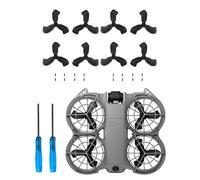 8Pcs Propellers for DJI Neo 2 - PC Replacement Propeller Blades, Lightweight Quiet Low-Noise Design, Durable Flexible Drone Spare Parts,Black