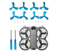 8Pcs Propellers for DJI Neo 2 - PC Replacement Propeller Blades, Lightweight Quiet Low-Noise Design, Durable Flexible Drone Spare Parts,Blue