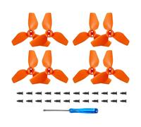 8PCS Propellers for DJI NEO Drone Accessories Pocket Quadcopter Aerial Drone 2016S Paddles (Orange)