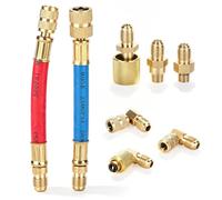 8pcs R134A R12 Air Conditioning Refrigeration Kit