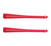 8Pcs Red Decorative Handheld Fan Tai Chi Kung Fu Performance Fan