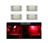 (8PCS, red) For Tesla Model 3 Y S X Ultra-bright Interior LED Lighting Bulbs Kit Accessories