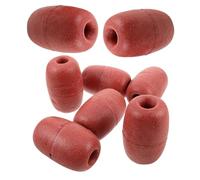 8pcs Red PVC Foam Rope Line Marker Buoy for Dock Lines and Gill Nets | Smooth Surface, UV Resistant Build, Easy Installation, Impact Resistance, Saltwater Use for Deep Sea Trawl Operations