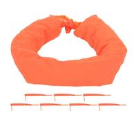 8pcs Reflective Orange Ring Shaped Cloth Cone Weight Bag
