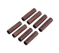 8Pcs Removable Portable Rose Wood Tube Replacement Guitar Rod Tube Professional Guitar Neck Protector Enduring Removable Portable Rosewood Tube