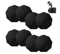 8PCS Replacement Adhesive Metal Discs, Magnetic Dash Cam Mount, Strong Sticky Mounting Pads, Compatible with Garmin Mini 2, Mini 3, 45/46/47/55/56/57/65W/66W/67W