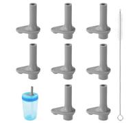 8pcs Replacement Bite Valve for Zak Designs Kelso 15oz with Cleaning Brush