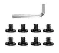 8pcs Replacement Bolt Compatible with Suncast Storage Sheds, Premium ABS Accessories Parts Bolts with 3/8 Inch Hex Screwdriver Screws Replacement for Storage Sheds