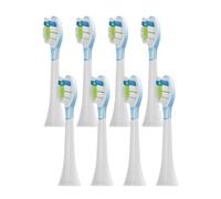 8Pcs Replacement Brush Heads .Compatible for Philips HX6064 HX6930 HX6730 Electric Toothbrush Vacuum 4100 6500 6100 5300 C3(PS Green)