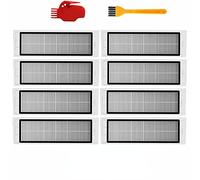 8PCS Replacement Hepa Filter Accessory Kits Compatible with Xi-aomi Roboro-ck S50 S51 E25 S5 E20 C10 Parts