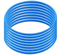 8pcs Replacement Mic Rubber Rings for 87a Wired Microphones | Rubber, Grille Stability and Noise Reduction, for Studio Recordings and Live Performances