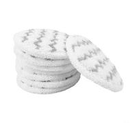 8pcs Replacement Mop Pads for Bissell for spinwave 3712W 3897A - Washable Soft and Heavy Scrub Pads for Wet Dry Cleaning Tasks