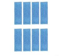 8PCS Replacement Mopping Pad, Reusable Superfine Fiber Cleaning Mop Cloth Accessories for P11 / P11 for Combo / P10 / P10 Pro / U1 Robot Vacuum Cleaner