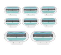 8Pcs Replacement Razor Blades for Gillette Venus Extra Smooth Women's Razor Blades Refills 3 Layer Blade & Pivoting Head for Comfort Washable for Bathroom Beach Gifts Easy to Replace Effortless Glide