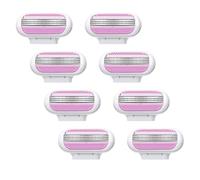 8PCS Replacement Razor Blades for Gillette Venus Razor Blades Women - 3 Layer Blade with Venus Blade for Extra Smooth Shaving, Effortless Sliding, Easy to Replace