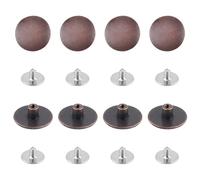8pcs Replacement Rivets for Boston Clogs Shoes, Easy Install Clogs Strap Button Replacement with 8 Screws Alloy Clog Rivet Snap Button for Men Women