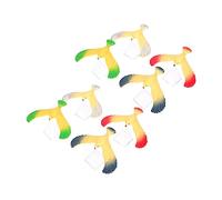 8Pcs Retro Balancing Eagle Educational Balance Birds for Teaching Gravity Physics Concepts Fun Desk Decoration Finger Balancing