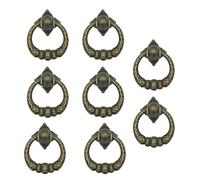 8pcs Retro Cabinet Knob Drawer Pull Classical Cupboard Pull Elegant Metal Handles Set for Kitchen & Bedroom Furniture Multipurpose Drawer Knobs