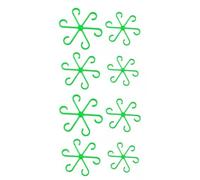 8pcs Reusable Garden Tools Plant Stem Folding Frame Support | Set of 8 reusable plastic folding frames in four sizes for garden stem support